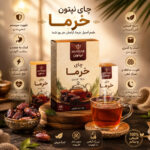 چای نپتون خرما(50عددی)